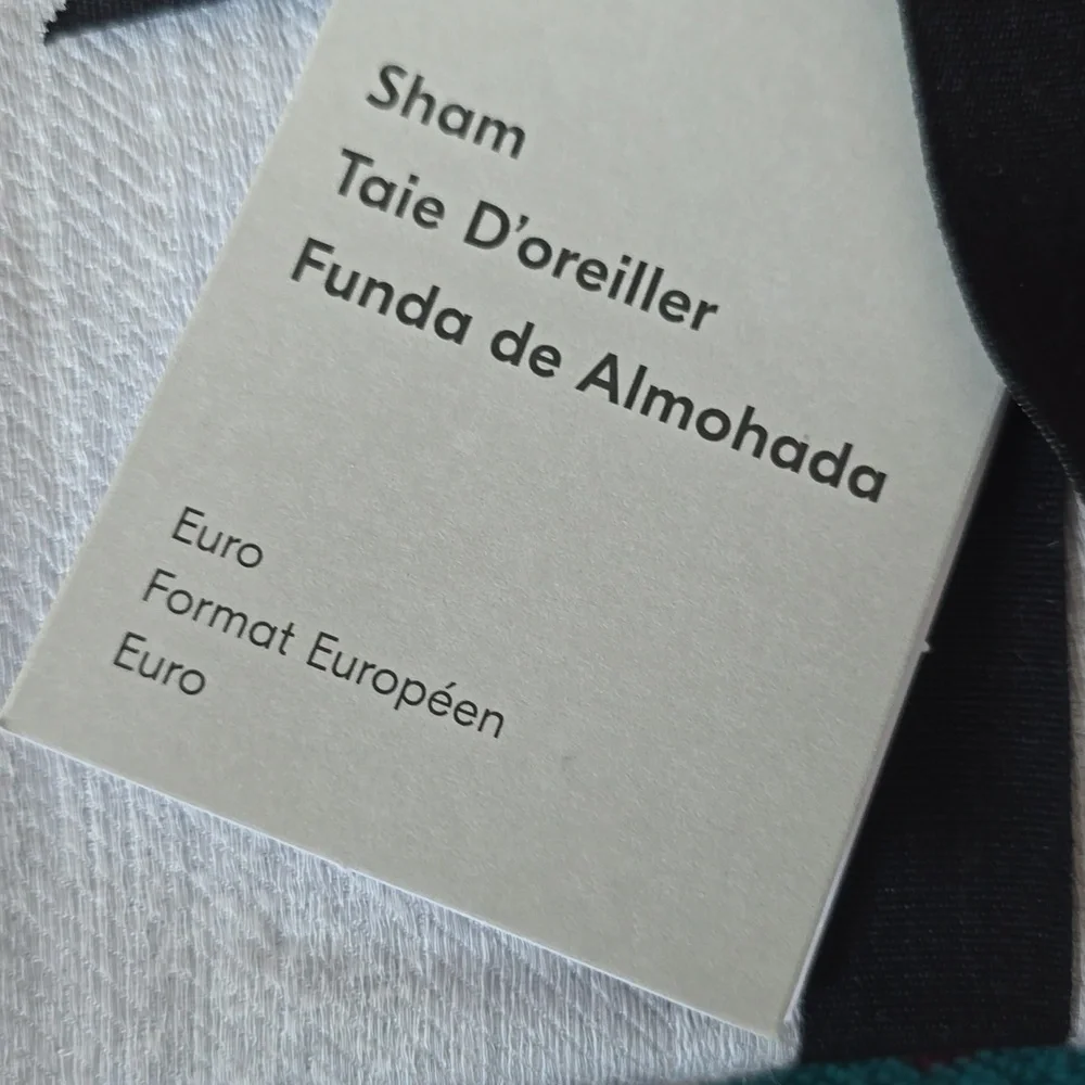 Silky TENCEL™ Striated Euro Sham, Frost Gray, Retail Price $$49.00US